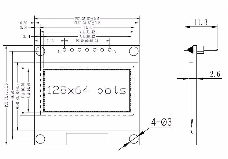 1pcs 1.3 pollici OLED modulo bianco/blu SPI/IIC I2C Comunicare colore 128X64 1.3 pollici OLED Display LCD A LED del Modulo 1.3 "OLED modulo