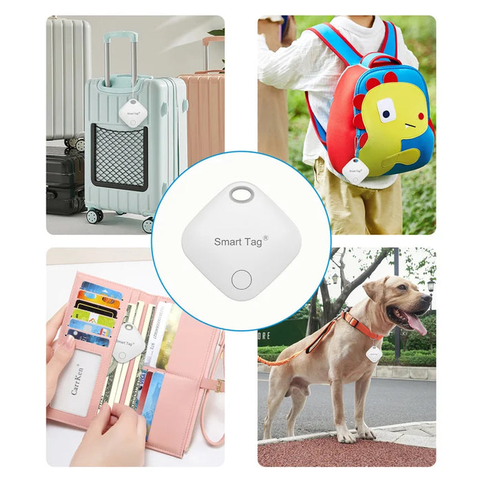 Smart Bluetooth Alarm Tracker funziona con trova la mia APP dispositivo Anti-smarrimento per localizzatore di sostituzione Tag Iphone MFI Rated