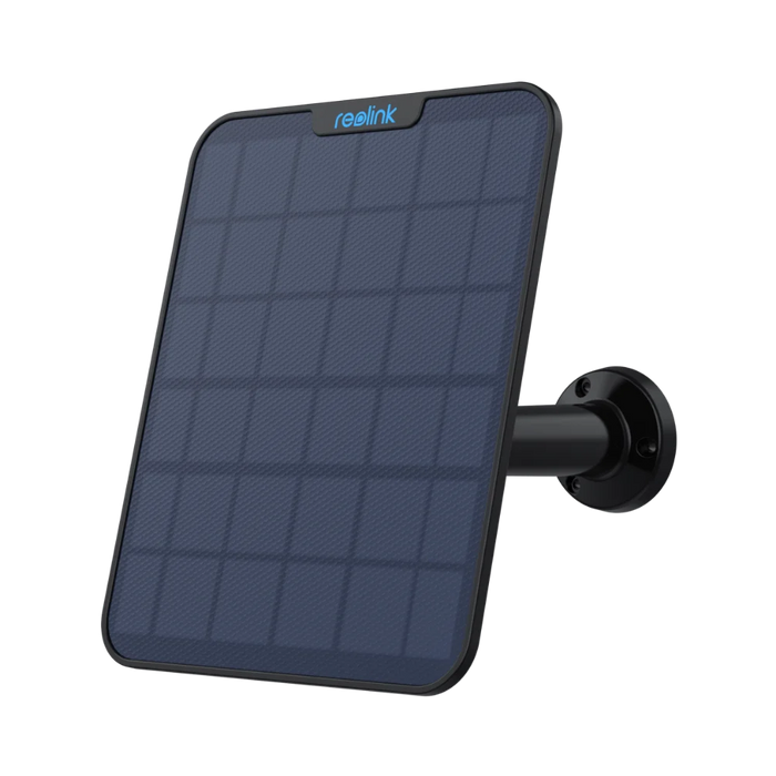 Pannello solare Reolink con cavo da 4 m per fotocamere a batteria ricaricabile Reolink Pannello solare per Argus 3 Pro/Argus PT/Trackmix/Duo 2