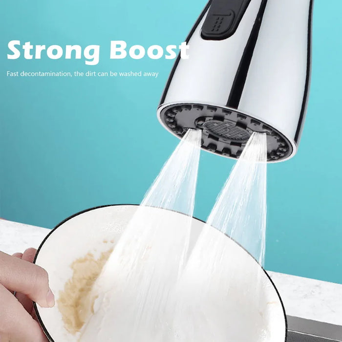Universale 360 ° ruota rubinetto della cucina Extender aeratore plastica Splash Filter cucina lavabo rubinetto gorgogliatore ugello aeratore