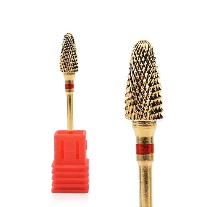 Punta da trapano per unghie Frese in metallo duro Strumento per nail art per manicure elettrica Trapano per unghie Accessori per unghie Rimuovi strumenti per gel