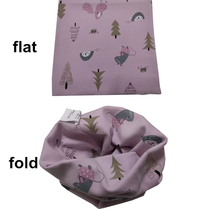 Nuovo autunno inverno bambini sciarpa di cotone LIC bambini bambino sciarpa al collo ragazzi ragazze sciarpe bambino collare caldo O anello fazzoletto da collo magico
