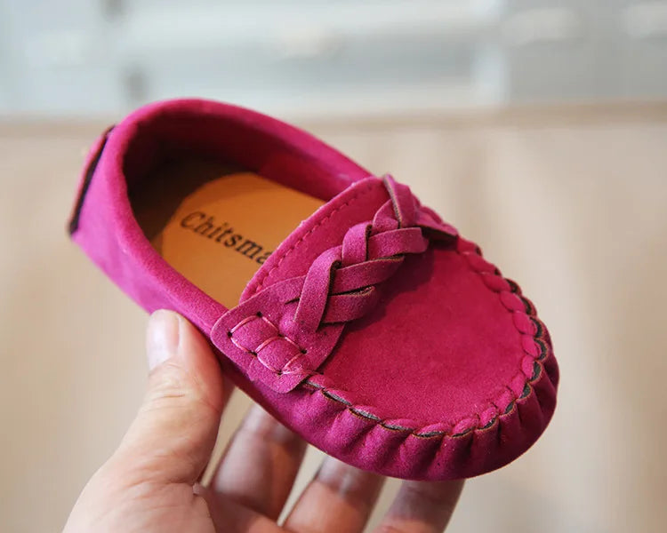 JGVIKOTO Ragazzi Ragazze Scarpe Moda Morbide Mocassini per bambini Appartamenti per bambini Scarpe da barca casual Mocassini da sposa per bambini Scarpe in pelle