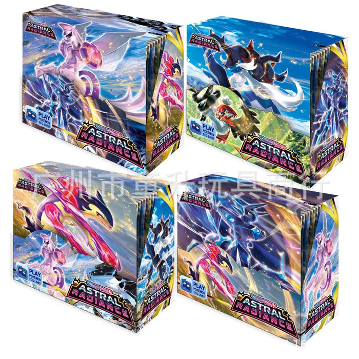360 pezzi Pokemon Card Evoluzioni prismatiche Flames di ossidiana PALDEAN FATES Surging Sparks Scheda di traduzione di battaglia booster inglese