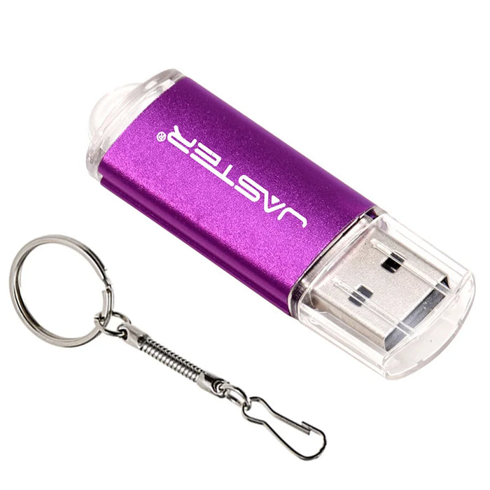 Nuovi chiavette USB portatili con logo personalizzato gratuito Pen Drive in metallo con chiavetta di memoria portachiavi 64 GB/32 GB/16 GB/8 GB/4 GB Pendrive U Di