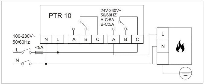 Termostato per riscaldamento WiFi wireless POER Termoregolatore intelligente regolatore di temperatura digitale per caldaia a gas pavimento caldo con Alexa