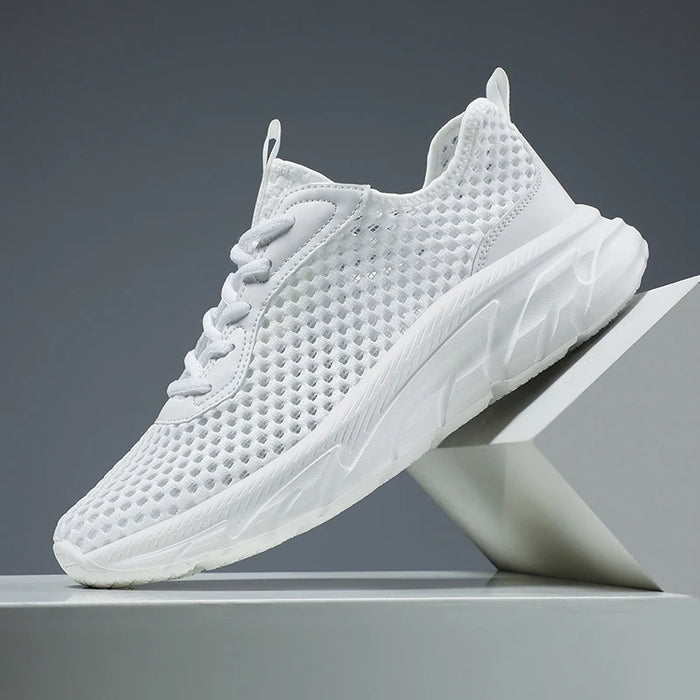 MAEDEF scarpe da Jogging da corsa bianche scarpe da ginnastica Casual scarpe da ginnastica traspiranti all'aperto da uomo scarpe da ginnastica sportive con assorbimento degli urti leggero
