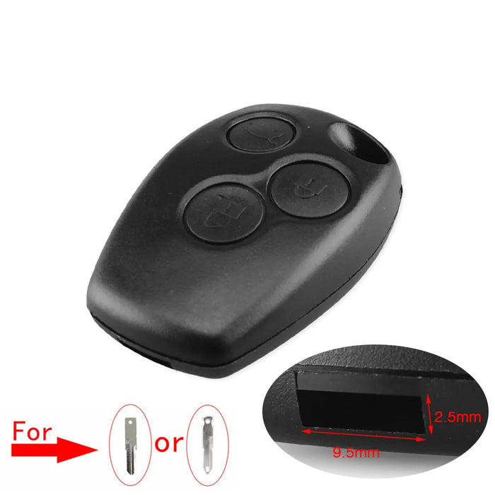 KEYYOU Per Renault Megane Modus Espace Laguna Duster Logan DACIA Sandero Fluence Clio Kangoo 2 Pulsante Chiave A Distanza Borsette Caso