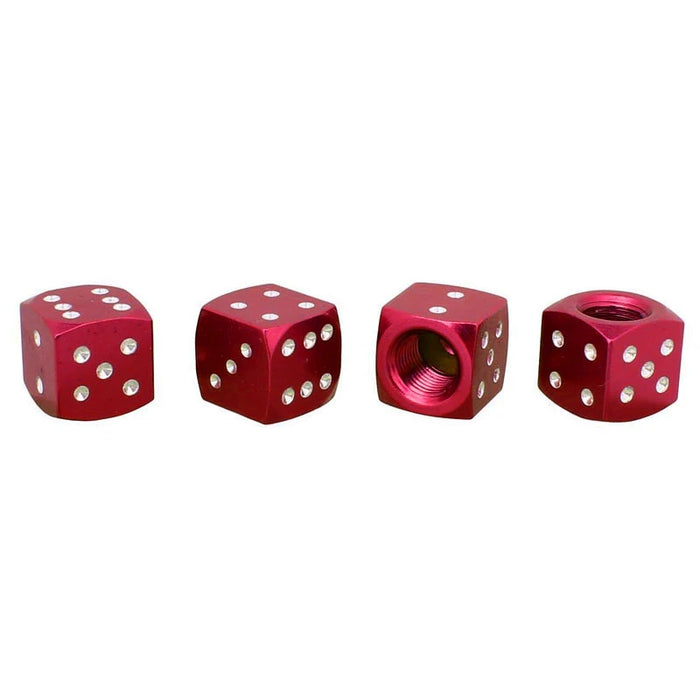 4 Pz/lotto In Lega di Alluminio Auto-styling AUTO Dadi Tappi Valvola di Polvere Auto Moto Auto Elettriche Valvola Della Gomma Tappo di Polvere