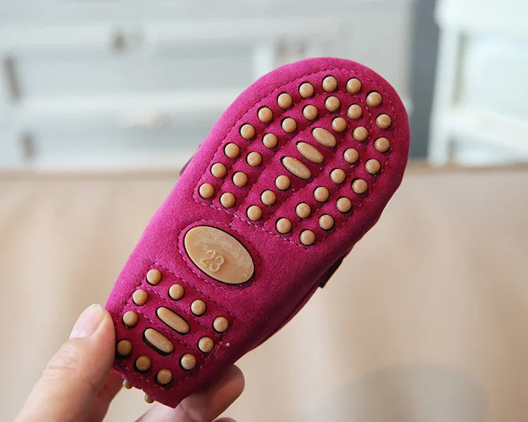 JGVIKOTO Ragazzi Ragazze Scarpe Moda Morbide Mocassini per bambini Appartamenti per bambini Scarpe da barca casual Mocassini da sposa per bambini Scarpe in pelle