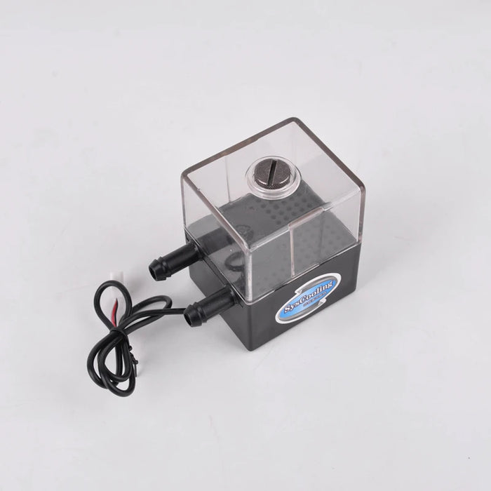 Syscooling sc-SC-300T pompa di raffreddamento ad acqua di CC 12V senza spazzola di raffreddamento a liquido pompa 300L/H 4W piccolo 3 pin pompa di raffreddamento ad acqua